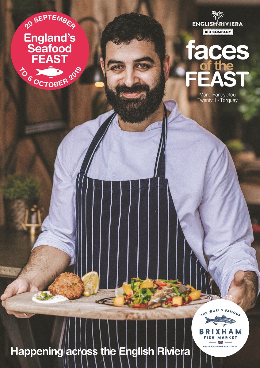 We’re still in the kitchen for today’s ‘Face of the Feast’ – meet Mario Panayiotou, Head Chef at Twenty1! Head to our Facebook or Insta to read his story! #FacesOfTheFeast #EnglandsSeafoodFeast