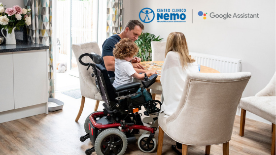GoogleDevExpert's tweet photo. Join the #GoogleAssistantForGood Europe Challenge!
Together with Google, @CentroNemo is looking for ways to help people with neuromuscular diseases through innovative applications of the #GoogleAssistant technology.
Sign up by September 30 👉 https://t.co/YAXaVWVFPq https://t.co/gApn2UnLqx
