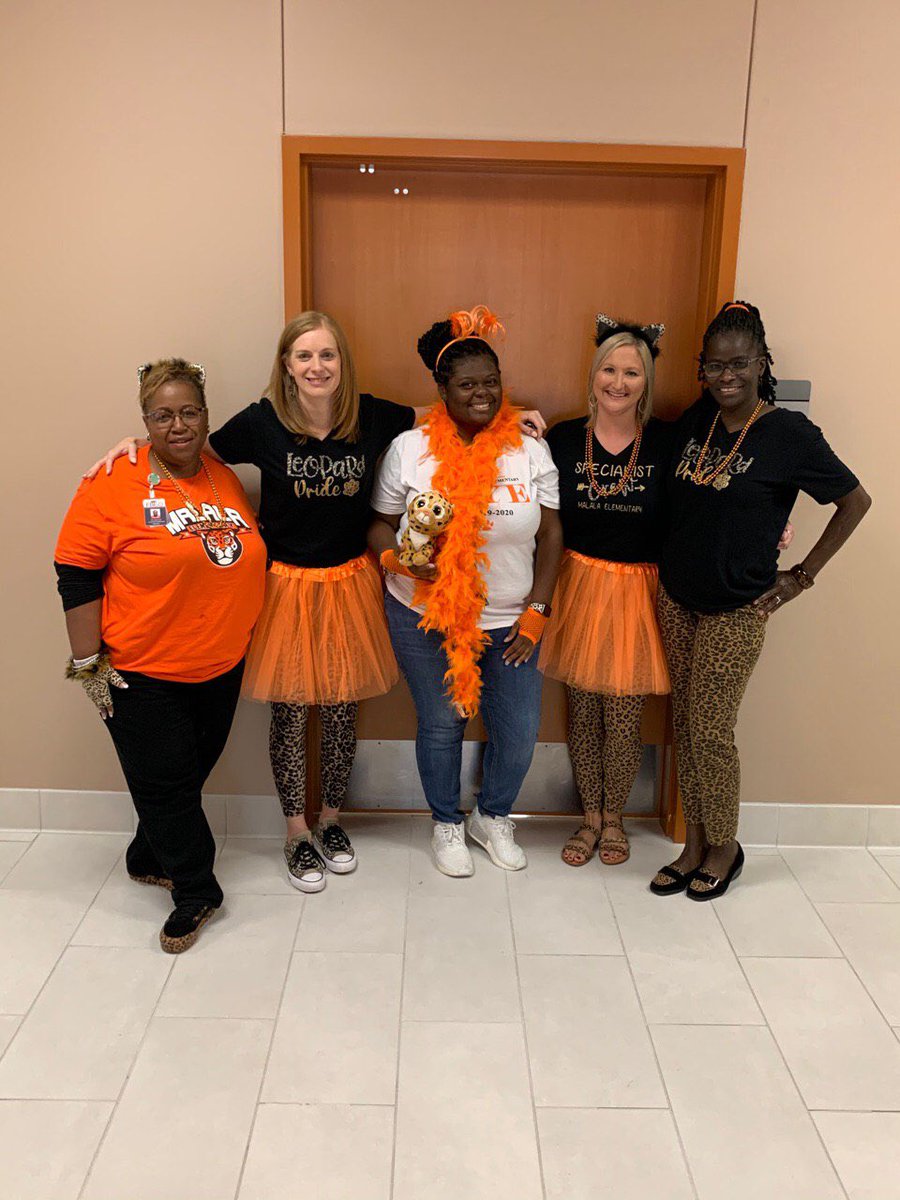 We’ve got spirit! 🧡MYE’s first Leopard Day