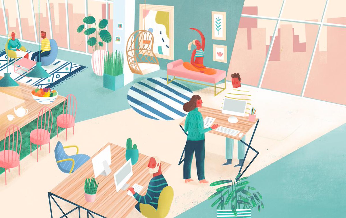 Lumière du jour entrant à flots, plantes, bureaux ouverts, mais aussi fermés – il y a de nombreuses façons d’aménager votre lieu de travail de manière à être plus productif, et surtout à vous y sentir plus heureux.
➡️ bit.ly/2nwSr9l