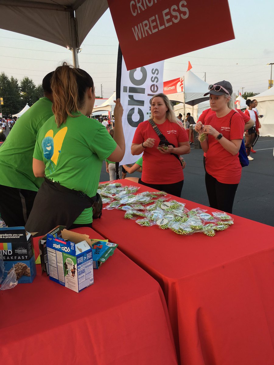 #atlheartwalk #tuproud #LifeatATT with Cricket at the Atlanta Heart Walk. Reminder - take care of your heart. <a href="/ssinatl/">ssinatl</a> <a href="/NovaO/">Nova Oktaviani</a> #cricketnation