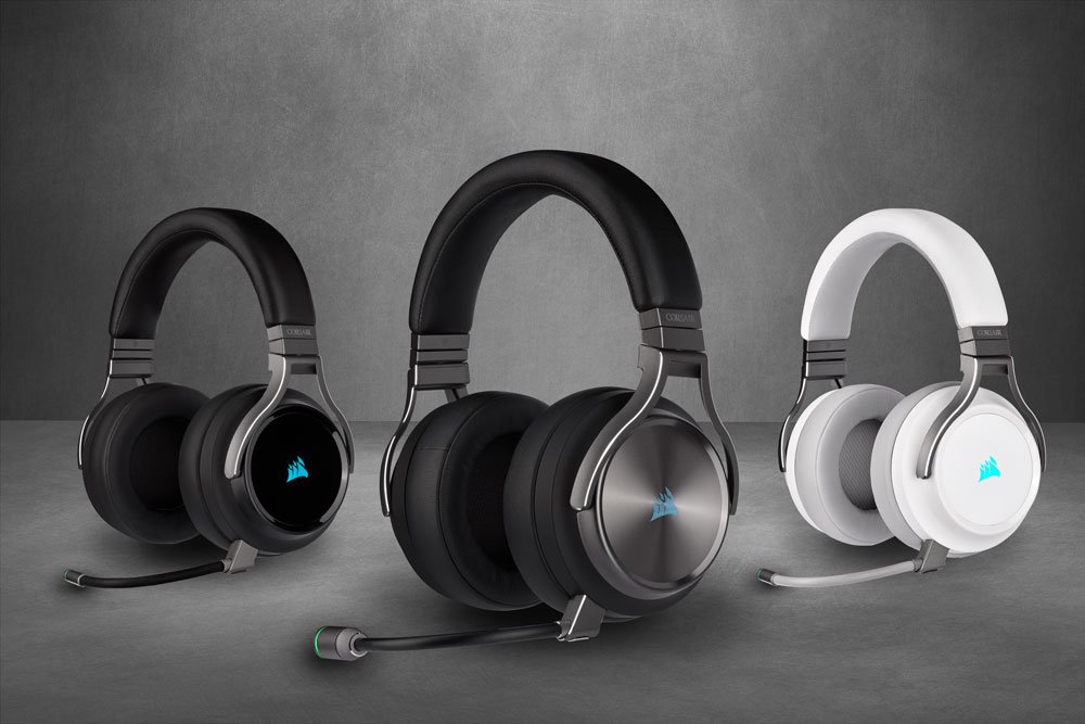 Модные беспроводные наушники большие. Corsair Virtuoso RGB Wireless se. Corsair Virtuoso RGB Wireless White. Corsair Wireless Headset Virtuoso. Гарнитура игровая Corsair Virtuoso.