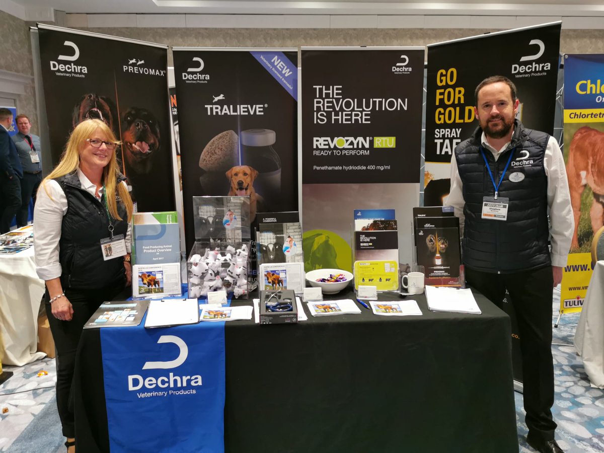 Michelle_Maguir's tweet photo. If you're at AVSPNI today drop by the Dechra stand and have a chat to 👇 this sound pair 😊🙌 🐕🐄
@dechra #dechra #avspniconf19 #avspni #vetconference #veterinary #alwayslearning #beyourbest #seewhatsnew https://t.co/qoglGdV9G3
