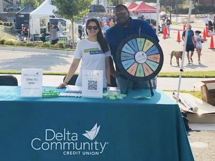 You can also find us at the Sandy Springs Festival this weekend. Spin the wheel...win a prize! <a href="/HeritageSS/">Heritage Sandy Springs Museum and Park</a> #communityinvolved