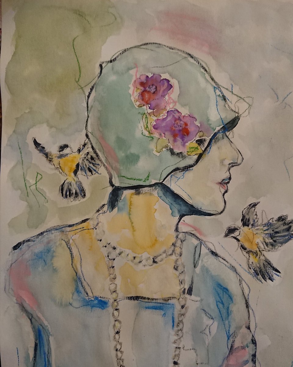 BechFiona's tweet photo. Watercolour is great fun 😊
#myart #art #artwork #abstractpainting #abstractart #colors #mixedmedia #dowhatyoulove #colourinyourlife #selftaught #loveit https://t.co/aiagXsCrpg