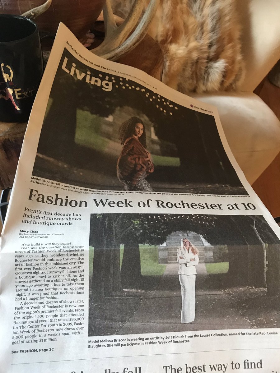 marychaostyle's tweet photo. Morning coffee and morning newspaper. Yes, I wrote the story and already saw @jgermano1 gorgeous photos. But there’s nothing like seeing it in print @DandC https://t.co/k2ztCYfWSq