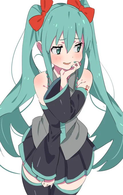 たまたまですぅ、のミクさん 