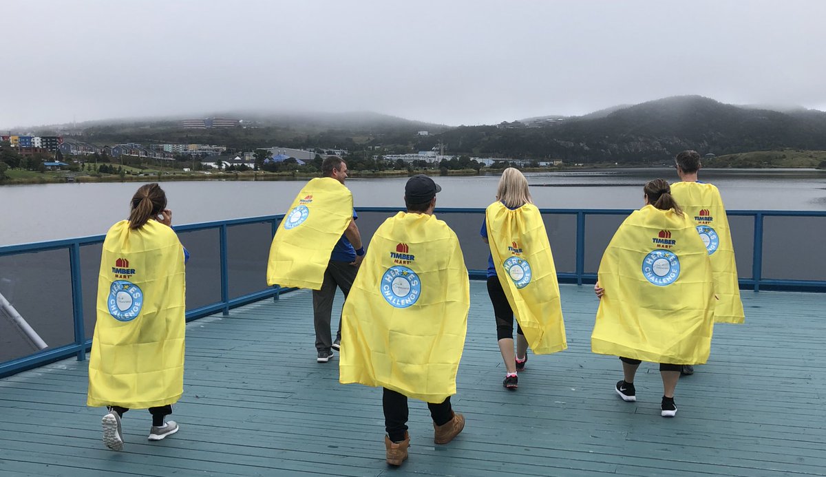 HickeysTIMBER's tweet photo. We had so much fun at #TimberMartHeroesChallenge and meeting our @CWFNL wish child Chelsea! 🦸‍♀️ Thanks to the tremendous support from our friends, family, customers and suppliers, we were the TOP Fundraising Team with $15,029.30! 🏆 https://t.co/GXu6wTQJXY