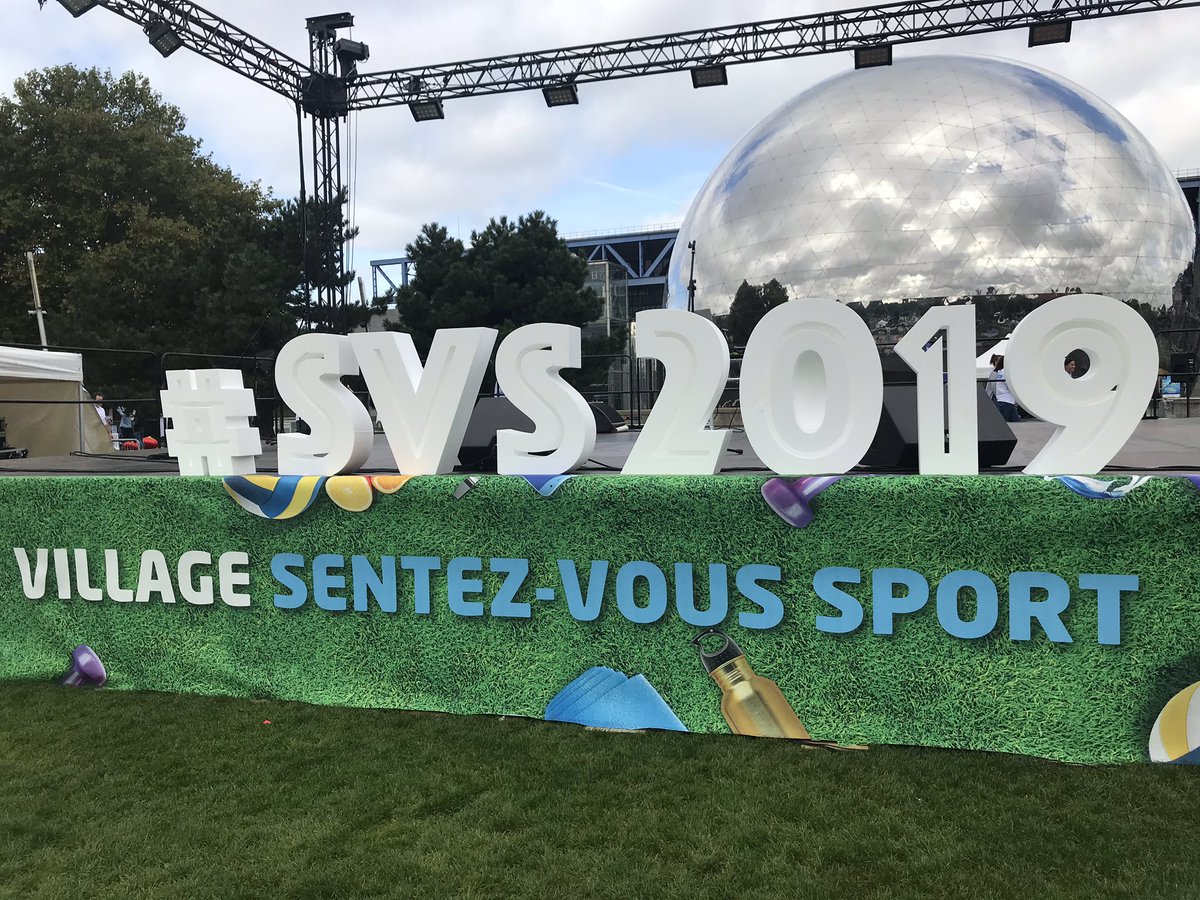 Sentez Vous Sport 2019
L’UGSEL est là pour le village du Sport #SVS2019 #TeamUGSEL