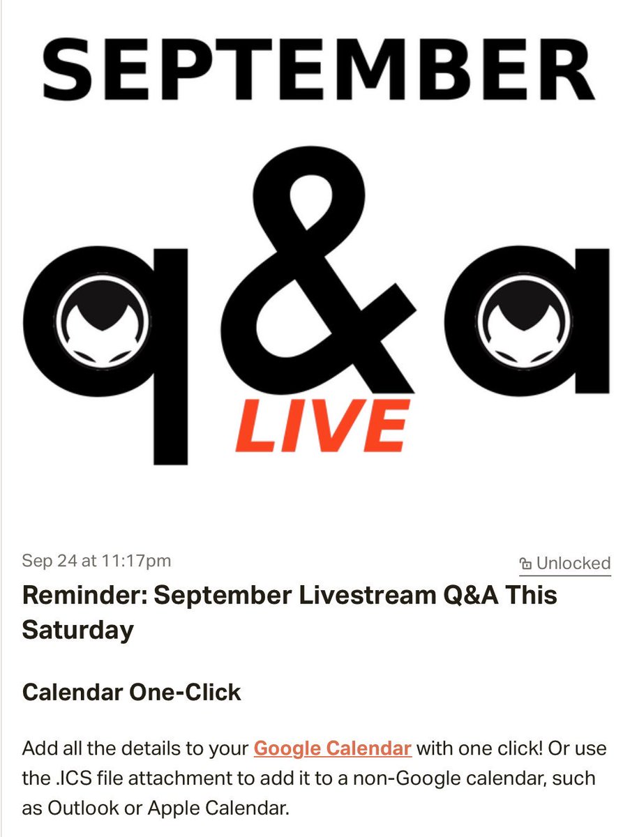 a_santaellas's tweet photo. Today at 16:00 UTC the @aantonop patrons' community will have the September Q&A live session, this is the monthly session where Andreas M. Antonopoulos answers 10-14 questions from patrons.
#bitcoin #cryptocurrencies #openblockchains https://t.co/4y4ssWOXTb