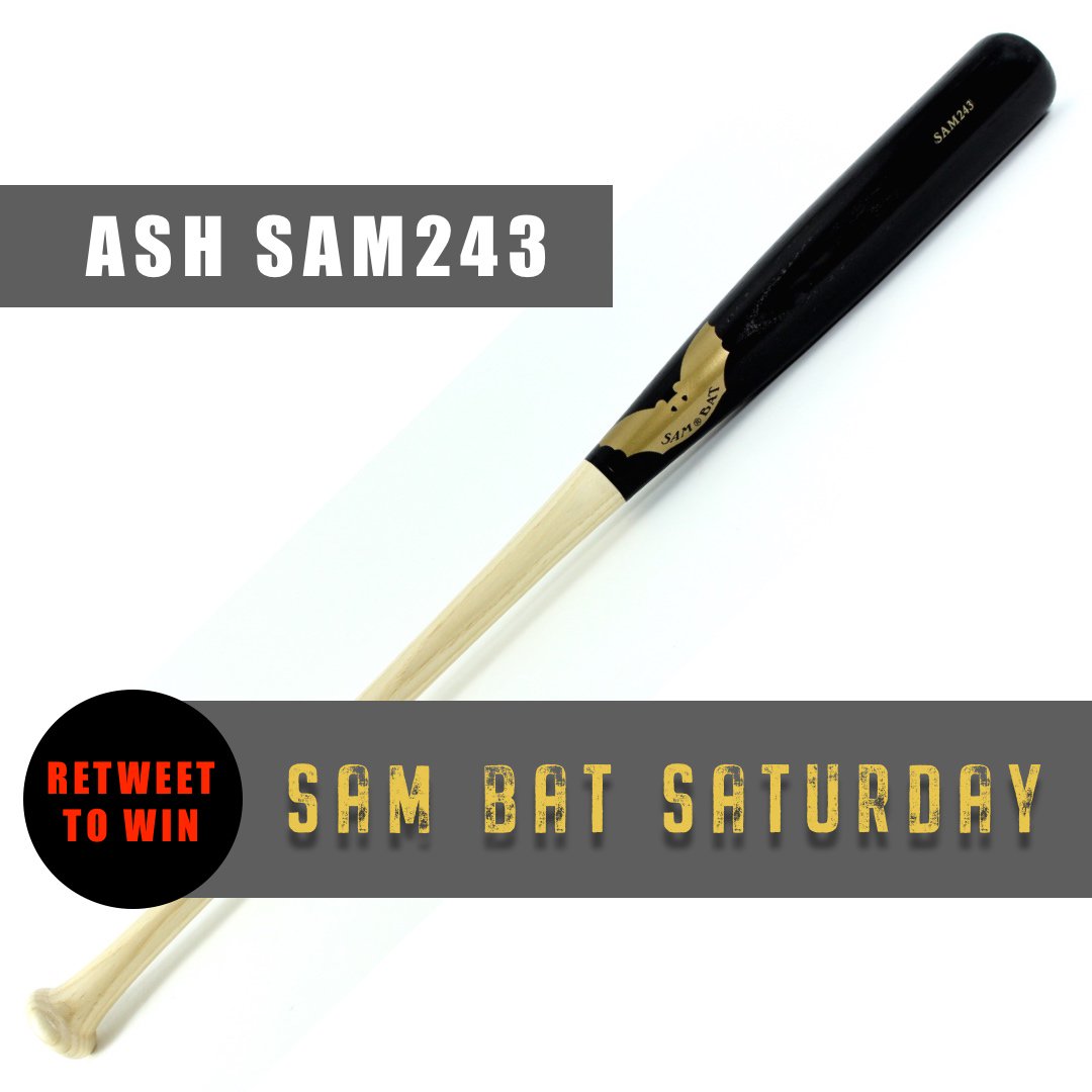 #SamBatSaturday time! #Retweet to be entered to win a 33" ASH SAM243! Must be following to win, winner announced Friday! Goodluck!