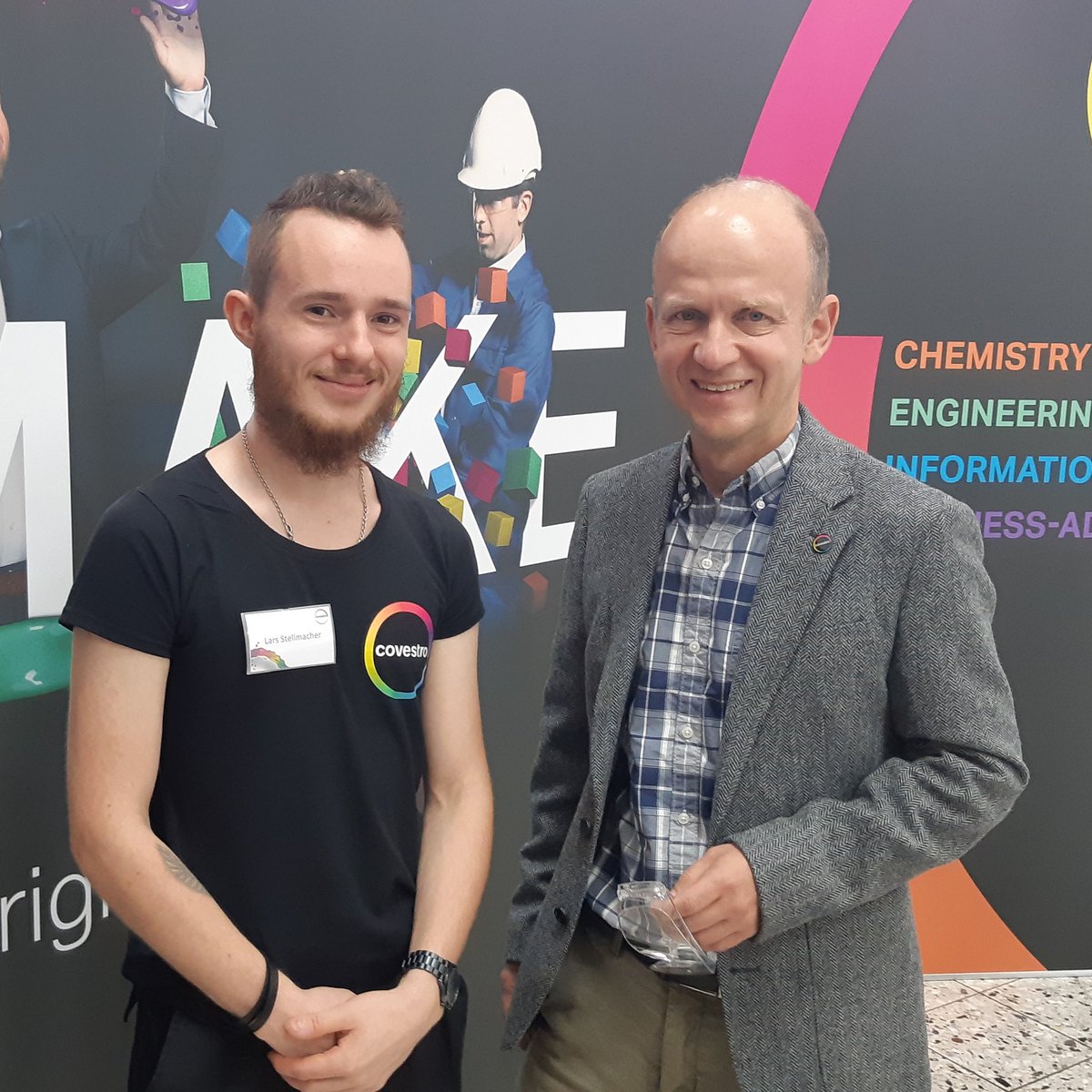 Hanno Bruemmer Today I Visited Der Ausbildung In Chempark Dormagen Which Provided Good Insights Into Careeropportunities In The Chemicalindustry Starting With Apprenticeships Or As Trainees At Multiple Companies