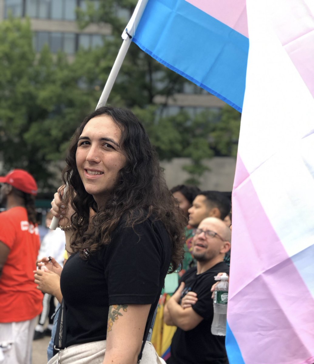 HRC showing solidarity at the Trans Visibility March and Rally