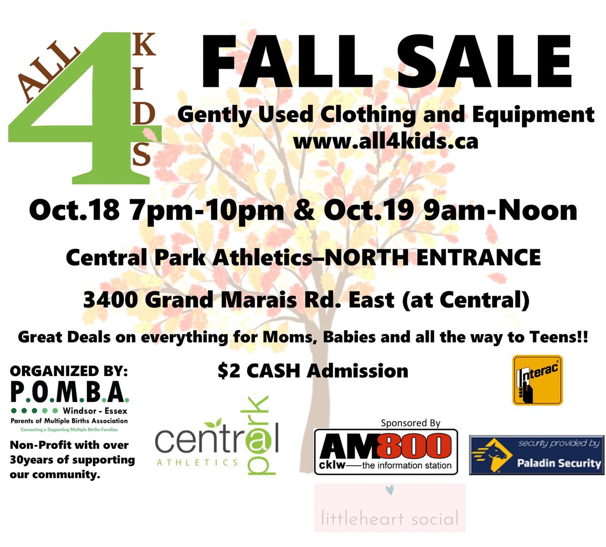 19 days away!
<a href="/WEPOMBA/">POMBA Windsor Essex</a> <a href="/CityFalcons/">Ford City Falcons</a>