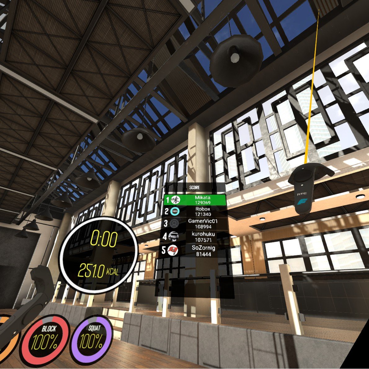 omikatta's tweet image. ほぼ1か月ぶりの #BOXR マルチ３戦！最初の2戦は1位取れたけど、3戦目でバテバテに･･･。１か月も怠けてたせいで体が鈍ってたよ！やべえな鍛えなきゃ！あと3戦とも世界1位混じってただろ名前変えてるのわかってるんだぞｗ