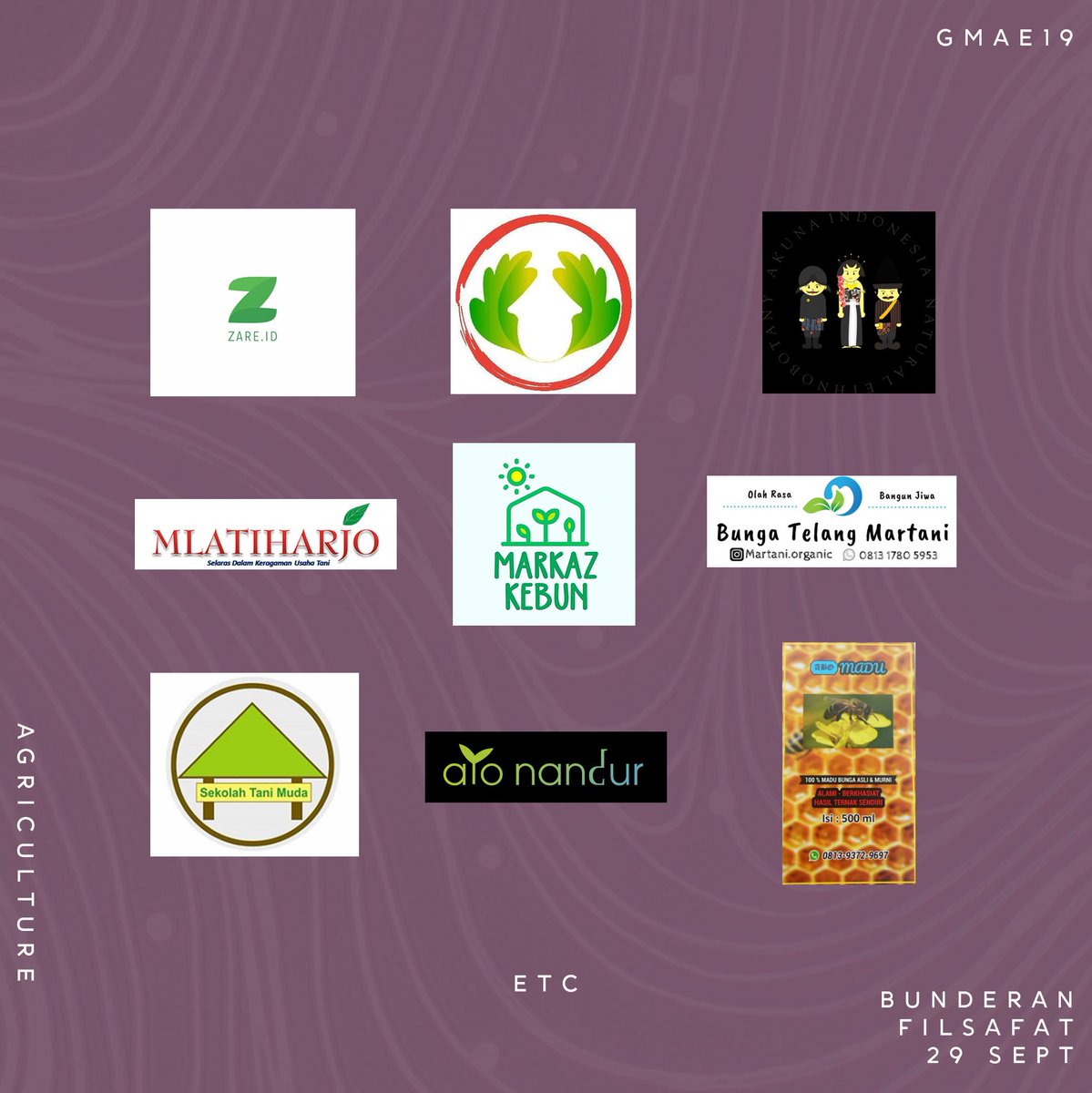 Wanna know about another face of agriculture?
Come to GMAE 2019 and feel the happiness here!

--------------------------------
Stay tuned in our social media for more update
Line : @qgg2015c
Instagram : <a href="/agroexpo/">Rocio Arias</a>
Twitter : GMAE_2019

#GMAE2019
#GadjahMadaAgroExpo
#BetterThanEver