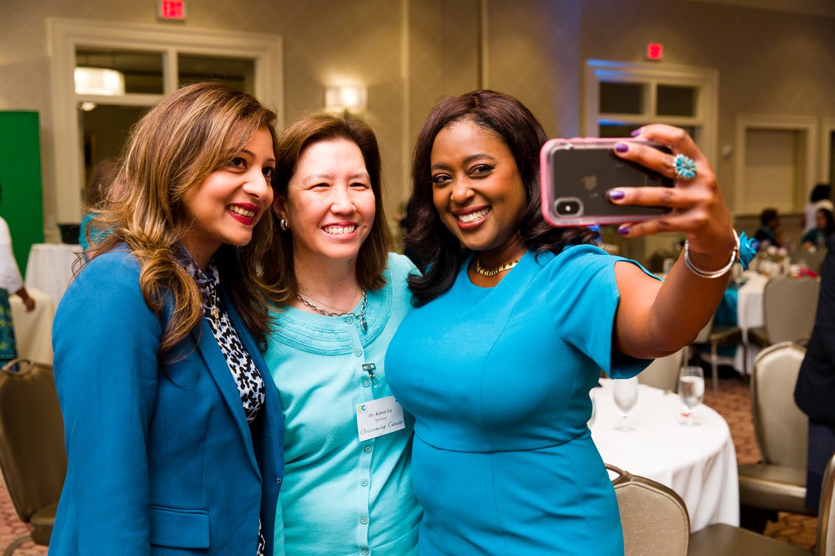 ovarcome's tweet photo. #Teal all the way at our 7th Annual Conference OVARCOMING CANCER💙! Together, We Learn & Celebrate. Together, We Ovarcome! #OvarCon2019 #WeOvarcome https://t.co/LemeyDTJ85