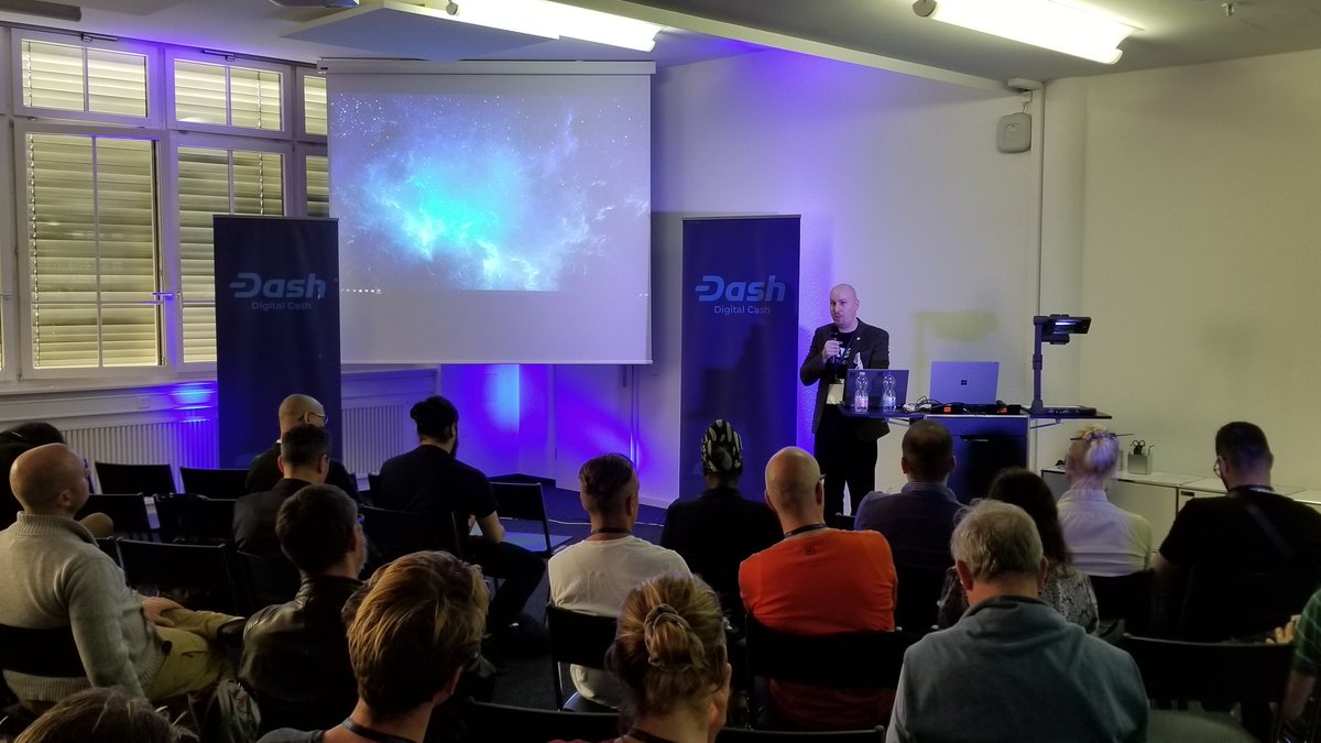 RobertWiecko's tweet image. @StayDashy Mark Mason officially opens the #dashconvention meetup in Uster, Switzerland

A lot of @Dashpay fans and DFOs. Great to meet all of them in person 👍