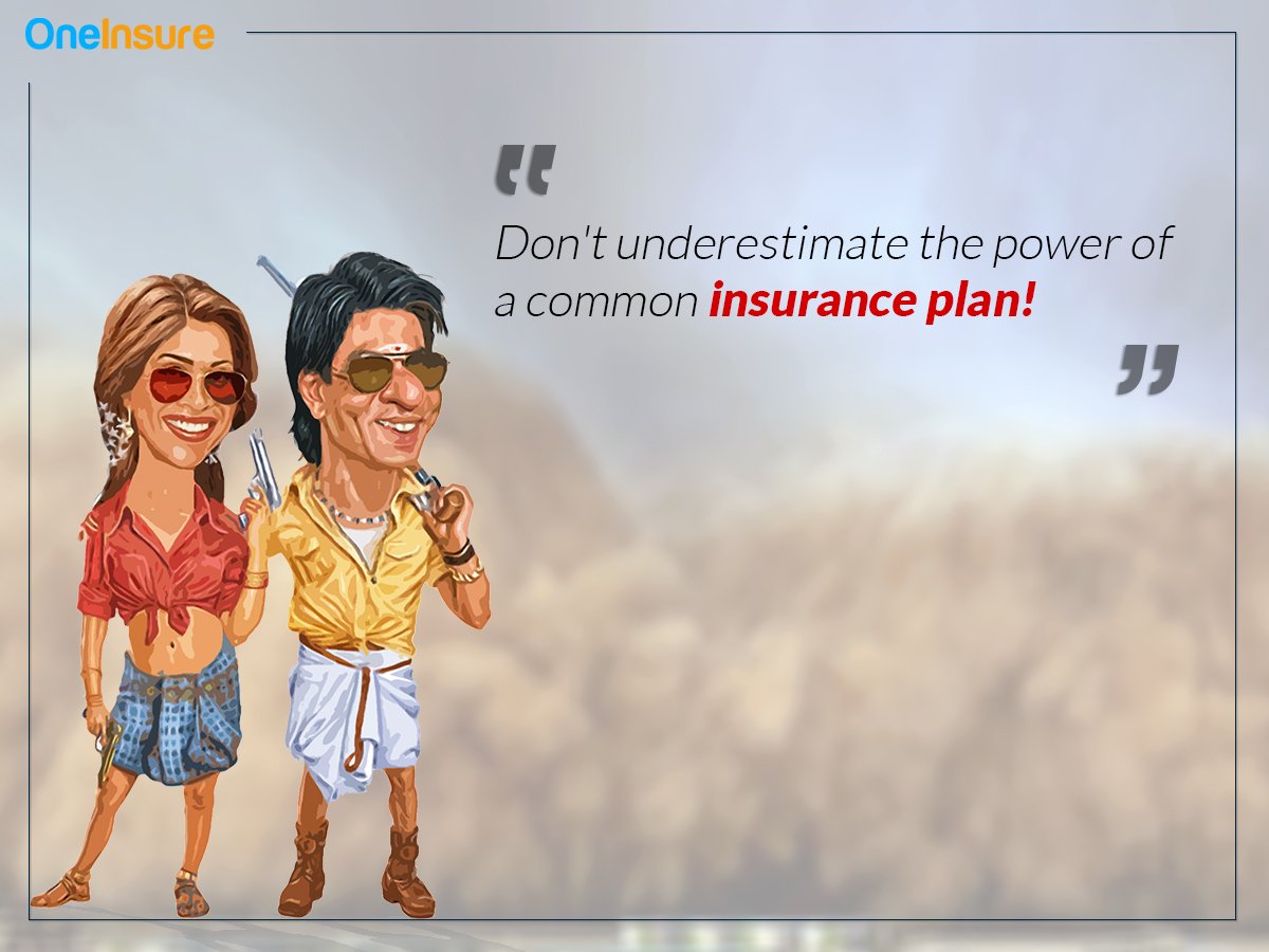 OneInsureOfficl's tweet photo. Some provide life cover and others health & accident cover
Some pay you huge sums when you retire & others protect your vehicles 360°
Don't underestimate the power of a common insurance plan!
Call 86559-86559 for any insurance query
#BeSureWithOneInsure #Bollywood #Insurance https://t.co/8tUgYaRy2t