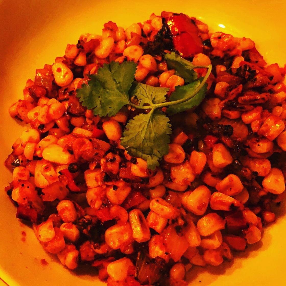 kitchnwtchngirl's tweet photo. Red Hot Sweetcorn Bhaji 👉 Red Hot Sweetcorn sautéed #loveforfood😘 #sweetcorn #spicyfood #colorfulplate #yummyfood #delicious😋 #whatsonmyplate #foodfortheeyes #homemade #cookedwithlove #cantwaittoeat #healthyrecipes #sogoodfood #chillilove #chillilovers #simplecooking https://t.co/vRzsJofWvt