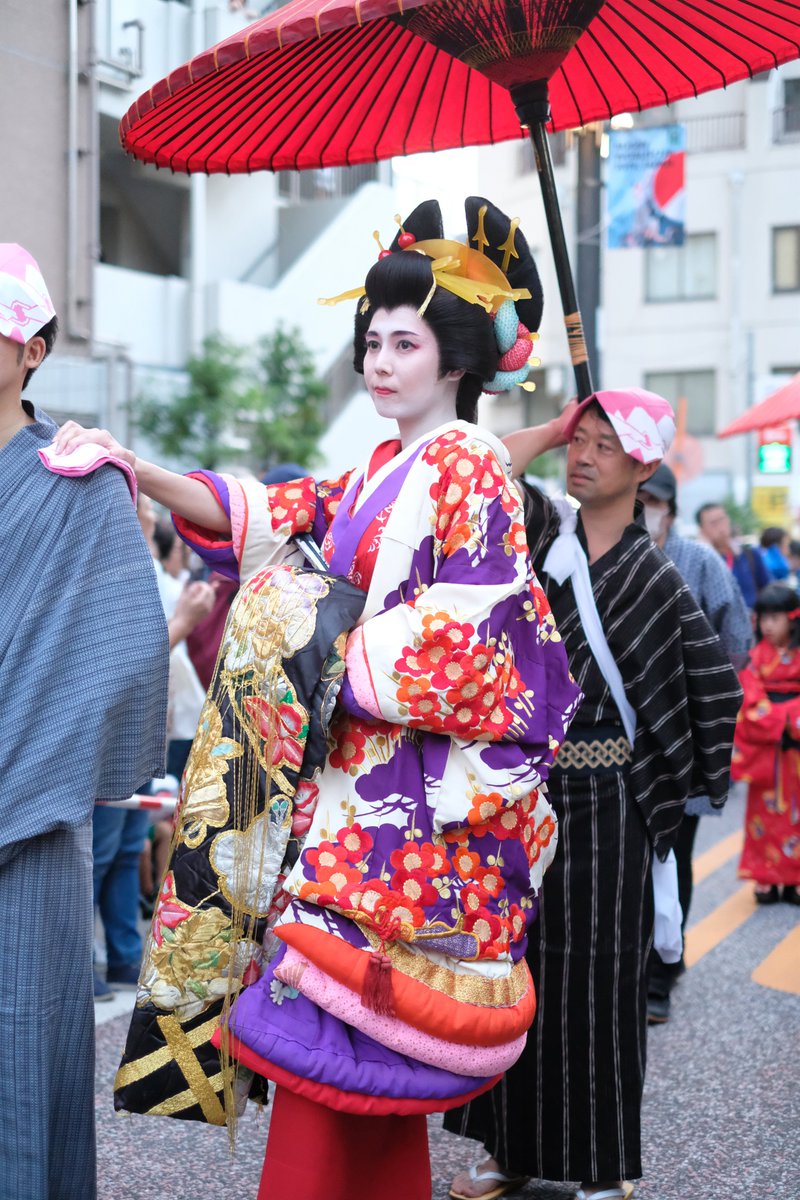 ゆたぽょん 19 09 28 旧東海道 品川宿 しながわ宿場まつり おいらん道中 尾張屋呉服店前 夕霧太夫 ゆたぽょん 19 09 28 旧東海道 品川宿 しながわ宿場まつり おいらん道中 尾張屋呉服店前 夕霧太夫