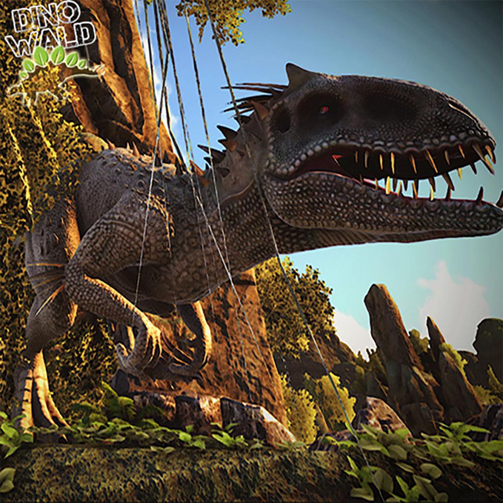 GameServersTop's tweet photo. Royasaurus, Indominus Rex, Indoraptor y Quetzacoatlosaurus Rex en Ebenus Astrum salvajes para tamear https://t.co/csOoLjPBOA https://t.co/pOEYquAntd
