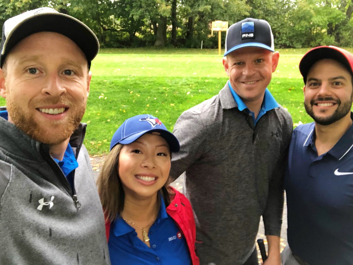 Great (rainy) day with my brothers golfing in support of The Children’s Treatment Center in Cornwall. 🏌️‍♀️🏌️⛳️  #proudtoworkatbmo #ottawaseaway