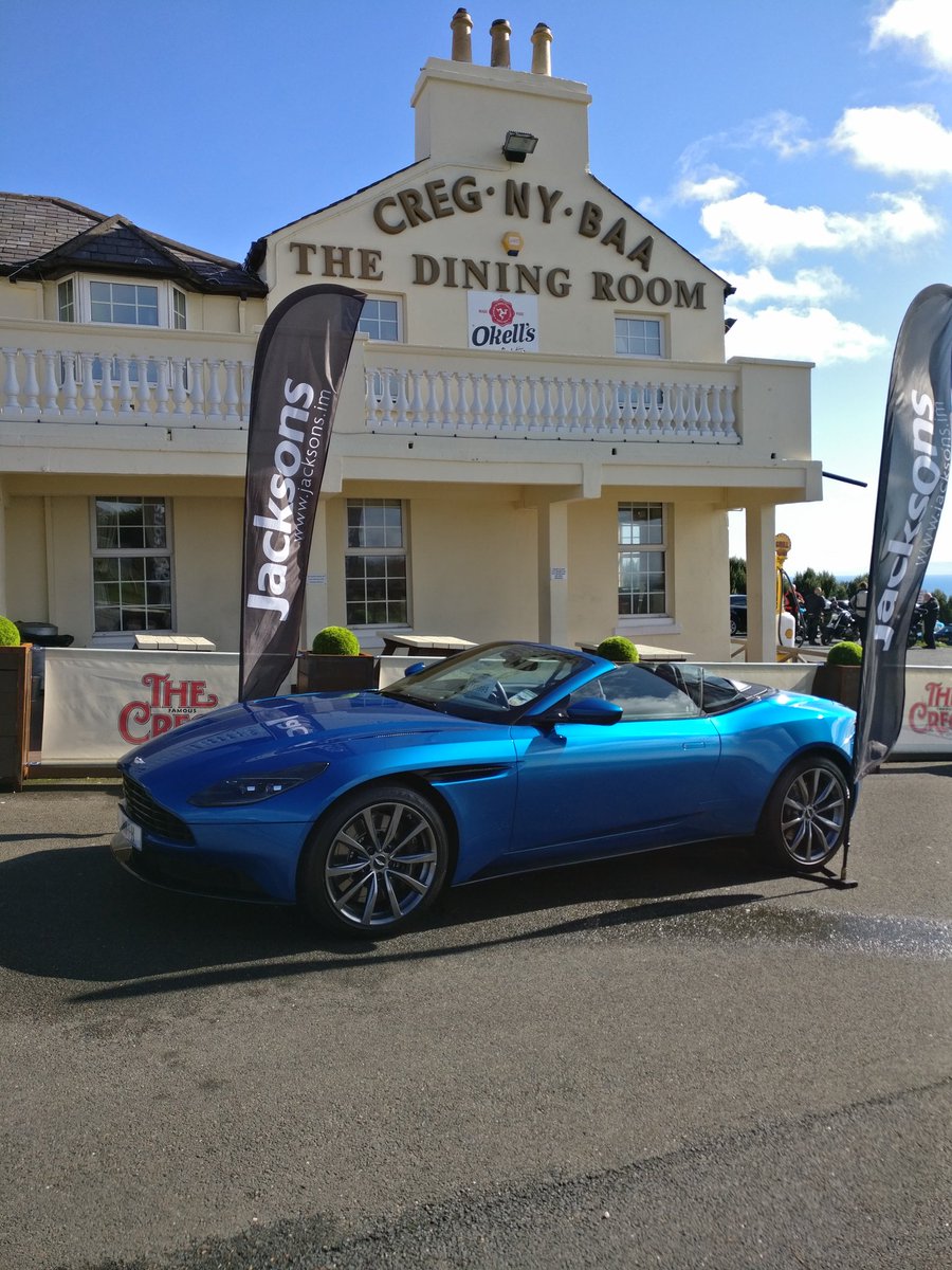 Launch of Aston Martin facility in Isle of Man plus Driving Experience over the mountain road #iom #astonmartin