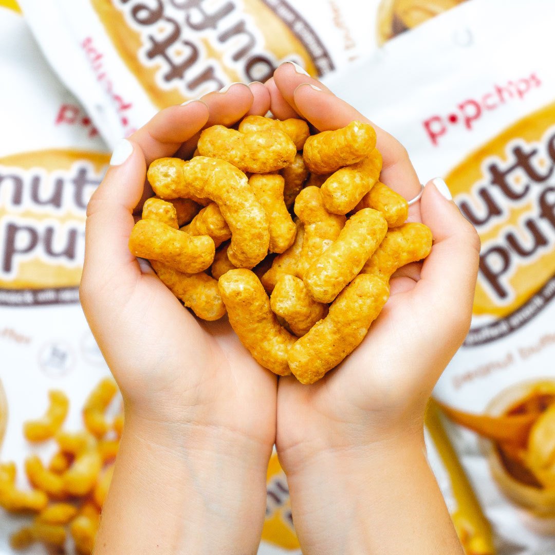 nutterpuffs's tweet photo. all swoon. no spoon. and just three ingredients in every puff:

🥜 #peanutbutter 
🌽 yellow corn 
🥜 peanut flour

https://t.co/eeLHTI65Un https://t.co/AGKiUrB0Oo