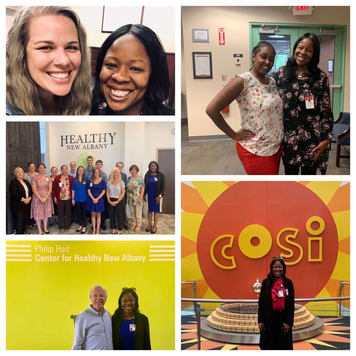 DrNwando's tweet photo. Another week down! Word of this week was #community! Got to engage with so many ppl and organizations committed to improving the health, education and social determinants of Central Ohioans and @OhioState students! Great meetings of the mind and #ChairTalks with my team. https://t.co/K4EYYzTJwF