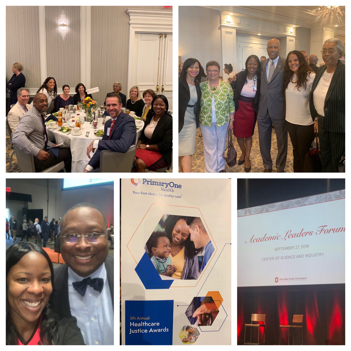 DrNwando's tweet photo. Another week down! Word of this week was #community! Got to engage with so many ppl and organizations committed to improving the health, education and social determinants of Central Ohioans and @OhioState students! Great meetings of the mind and #ChairTalks with my team. https://t.co/K4EYYzTJwF
