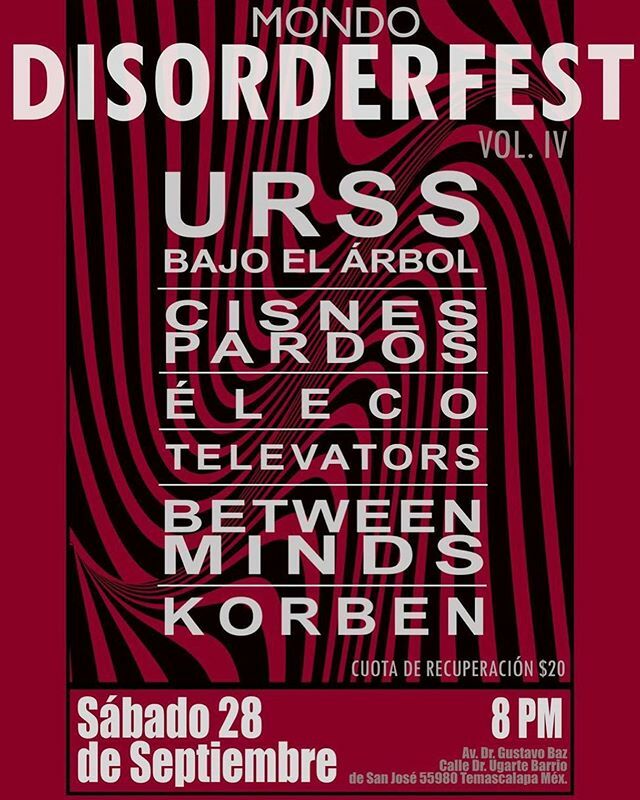 Vámonos a la de Hoy!!!
<a href="/urssbajoelarbol/">U R S S B A J O E L Á R B O L</a> calentando motores para su presentación de disco el 9 de Nov. en el <a href="/foroindierocks/">Foro Indie Rocks!</a> ift.tt/2nsUHP0