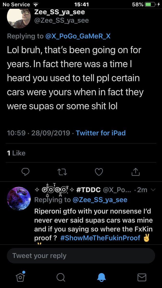 X_PoGo_GaMeR_X's tweet photo. Here we go #RIPERONI gets banned from his accounts <โ- (LOL) so he makes a new one just to attack with non proven evidence he claims Smh if anyone has got me saying I claimed someone elseโs creation then prove it? Show me or STFU & GTFO #SaltyBitches ๐๐คฃโ๏ธโ๏ธโ๏ธ https://t.co/0xcM4J5gPd
