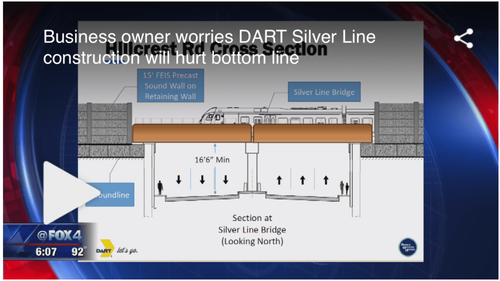 DART “Silver Line” May Damage Businesses in Dallas – Fox News 4 Features Justin Hodge texascondemnation.com/2019/09/28/dar…