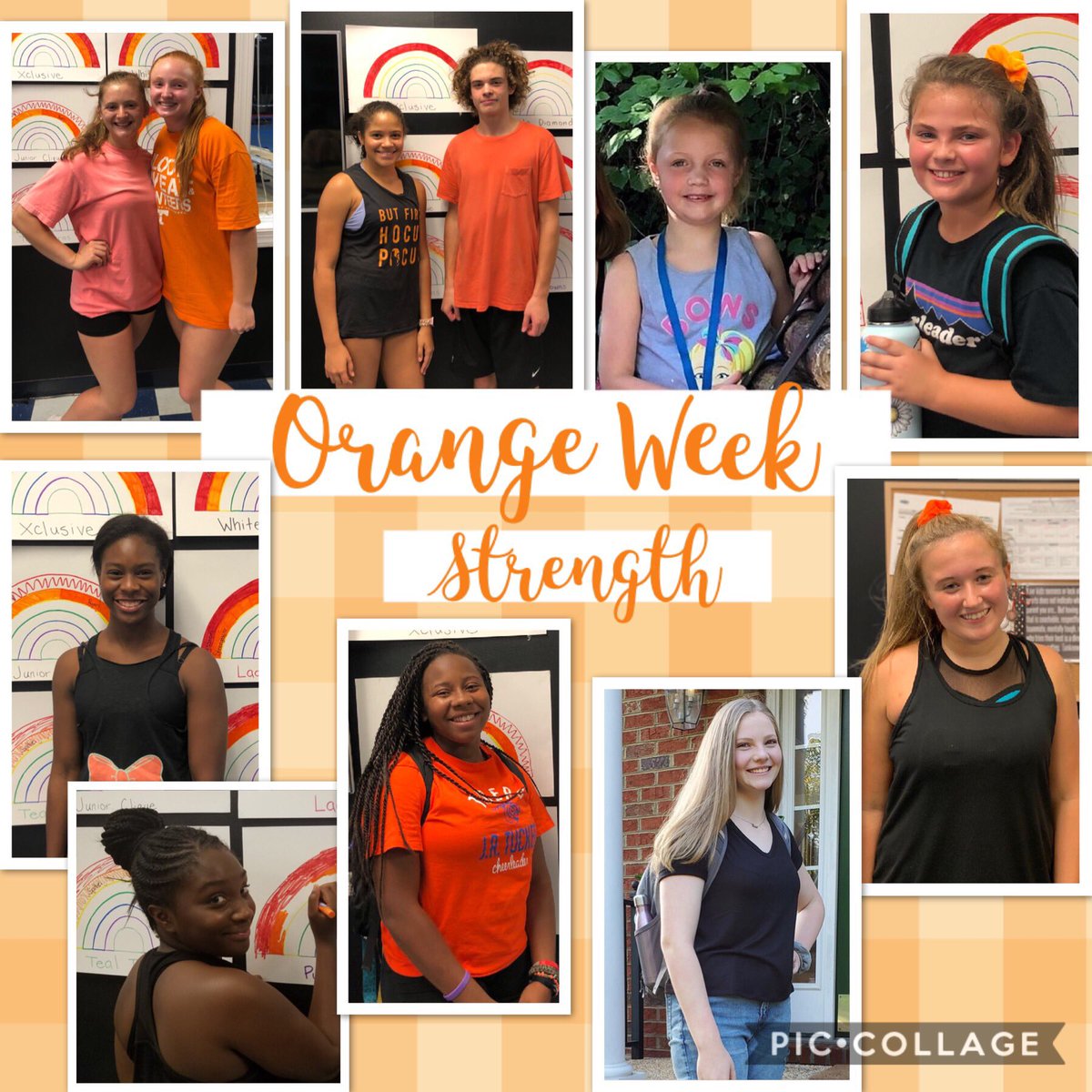 CEA RVA Orange Week Athletes 🧡🧡