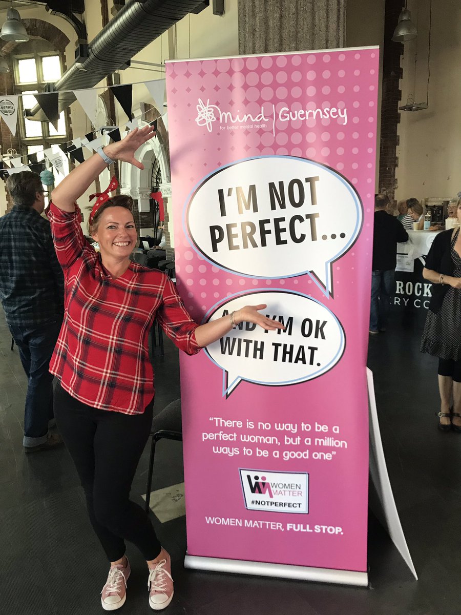 GuernseyMind's tweet photo. NEW CAMPAIGN ALERT!!

Stop putting so much pressure on yourself. it’s time to say “I’m not perfect. And I’m ok with that”.

There is no way to be a perfect woman. But there are a million ways to be a good one! 

#notperfect 🙋‍♀️
REWEET if you’re #notperfect either! https://t.co/U98NVE1a9D