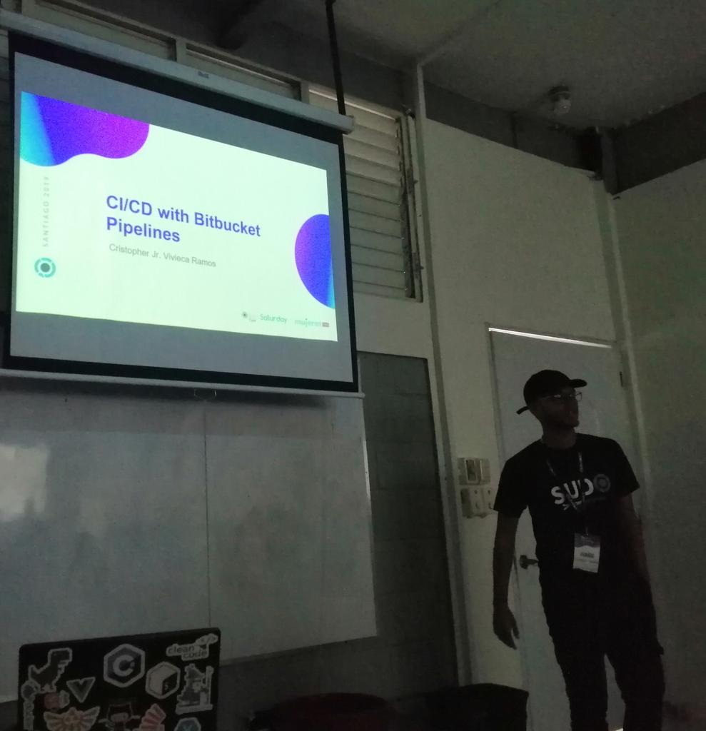 lacomarcaDO's tweet photo. CI/CD with Bitbucket Pipelines for free by @cvivieca in the @opensaturday
@Bitbucket
#ossantiago2019
#OpenSaturdaySantiago2019
#linuxdo
#lacomarcado
#devops https://t.co/PjPfnWC8vR