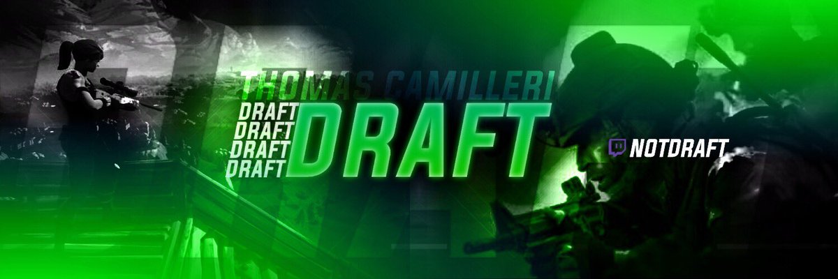 NotDraft's tweet image. New banner credits to @Xinoberz For the amazing job