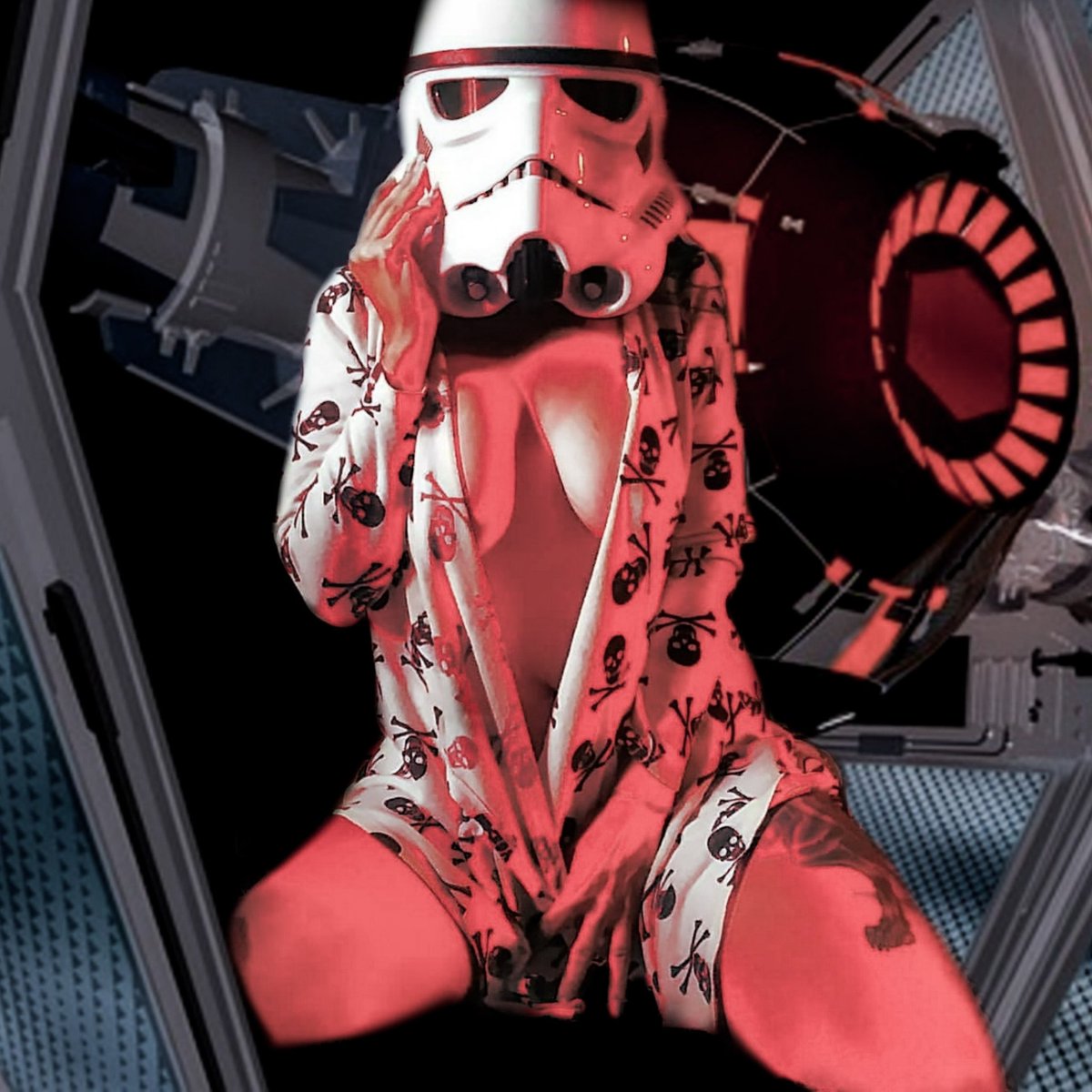 Model <a href="/Crystalmoonstar/">Karen Coupe</a>

#darksidesunday #sith #stormtrooper