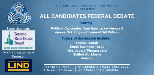 AuroraChamberON's tweet photo. 🖐️ Who's coming to the ACOC All Candidates Federal Debate on Wednesday? 😮 Need a ticket?
💻 https://t.co/q0MIXpB43F
☎️ 905-727-7262
#canadaelection2019
#cdnpoli
#ACOCmembershipmatters
#ACOCproud
#ShopAurora
#ShopLocal
#ShopYourCommunity
#AuroraON https://t.co/4XKL63uFXG