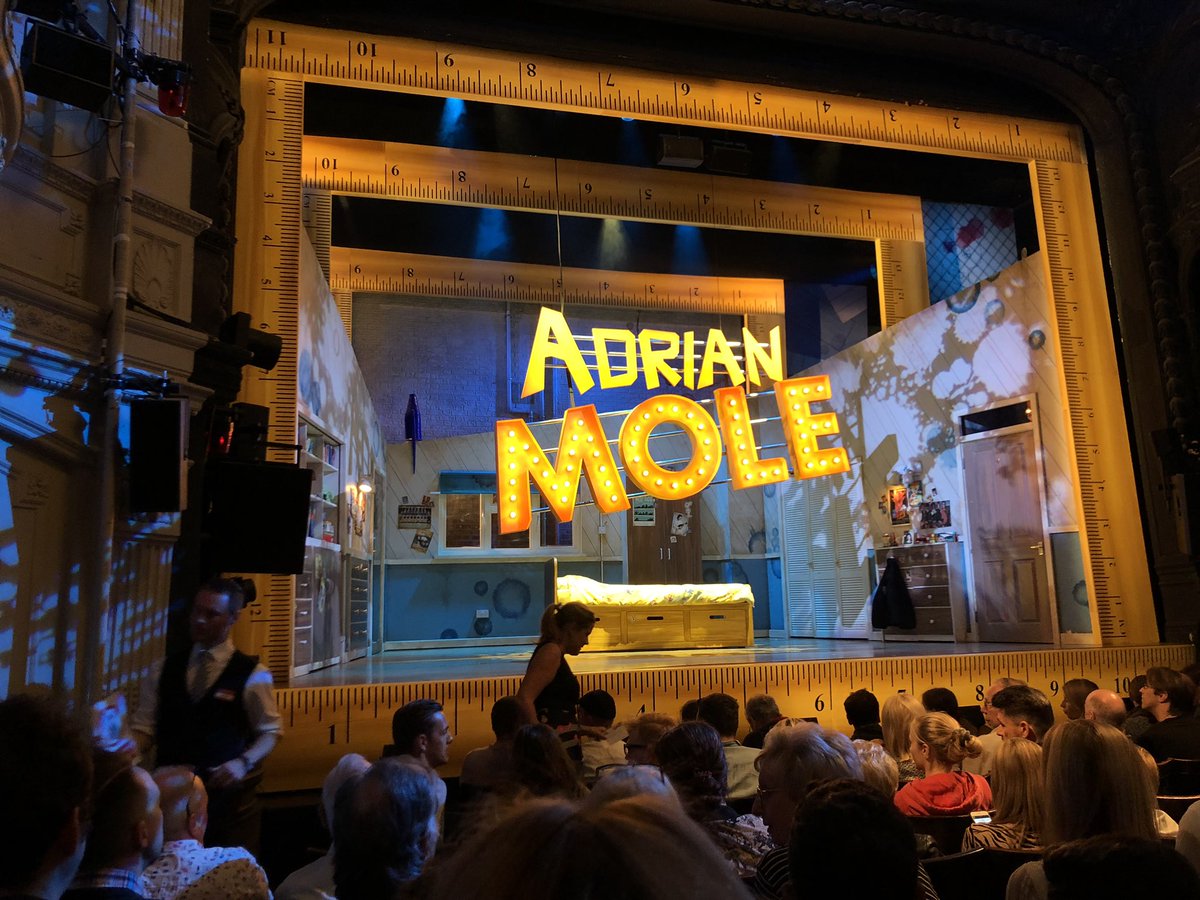 Last night of <a href="/AdrianMoleUK/">Adrian Mole the Musical</a>... throughout the years I’ve learnt so much working on this show. Very grateful to everyone who has believed in it and been a part of it, over all the various steps. Time to close the diary one last time <a href="/Ambtheatre/">Ambassadors Theatre</a>