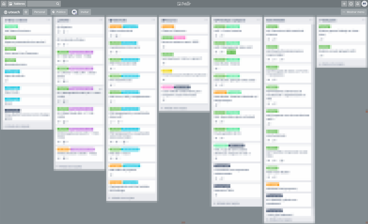 pfelipm's tweet photo. ¡Qué alegría ver por fin mi Trello de diseño de
#TIEgestióndigitaleficaz @UTeach_es casi totalmente inundado de verde 💚! Esto está prácticamente listo para servir... 🥟 https://t.co/xQiLEXPM6y