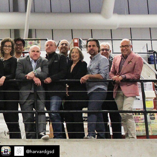 This week John visited his alma mater @harvardgsd to participate in the Alumni Council. Here he is in a group shot in the historic Trays of Gund Hall. ift.tt/2mGXLXH