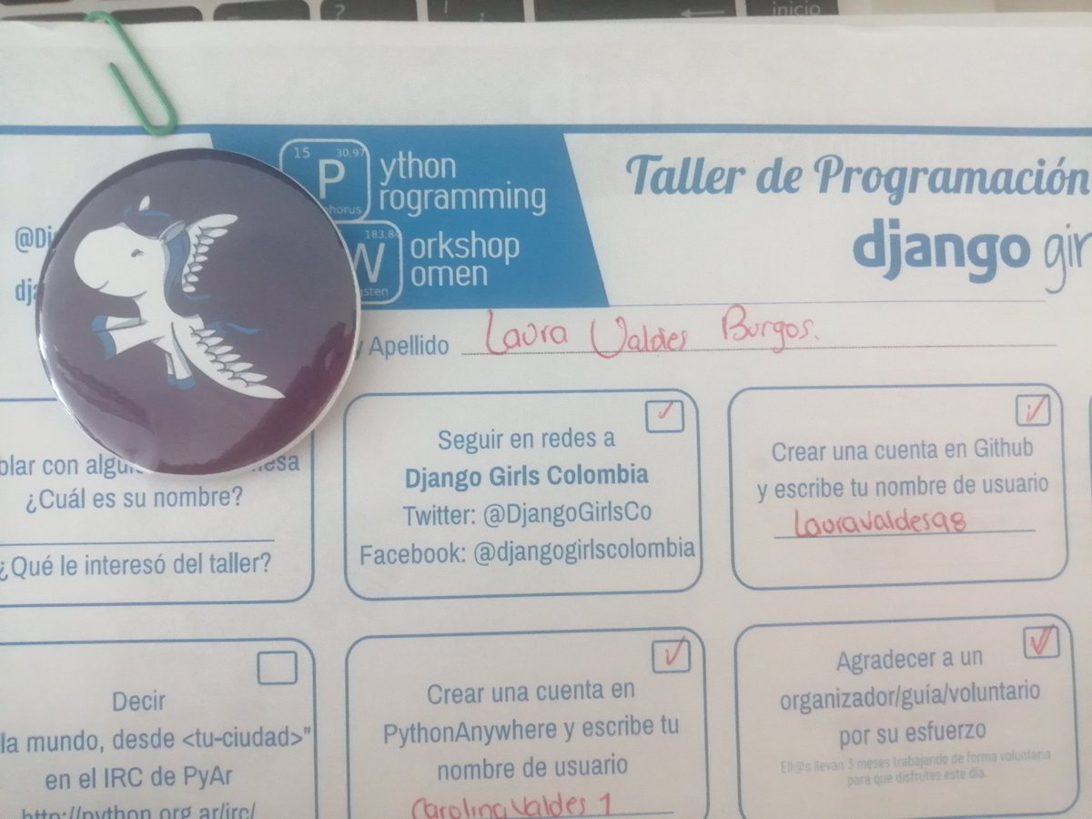 Lauri_Valdes's tweet image. Mi parche de sábado💜 #djangogirls #pythoncartagena #pythoncolombia