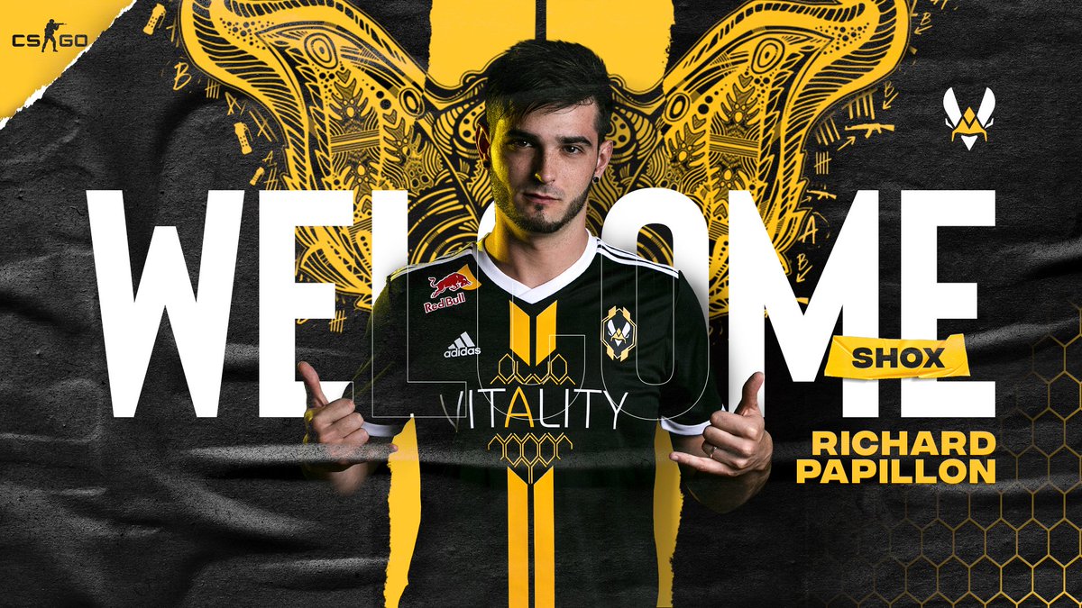 In order to celebrate @shoxCSGO arrival in the hive, we're releasing an extremely limited edition of our FPS jersey! Buy it now 👉 bit.ly/FPS_jersey