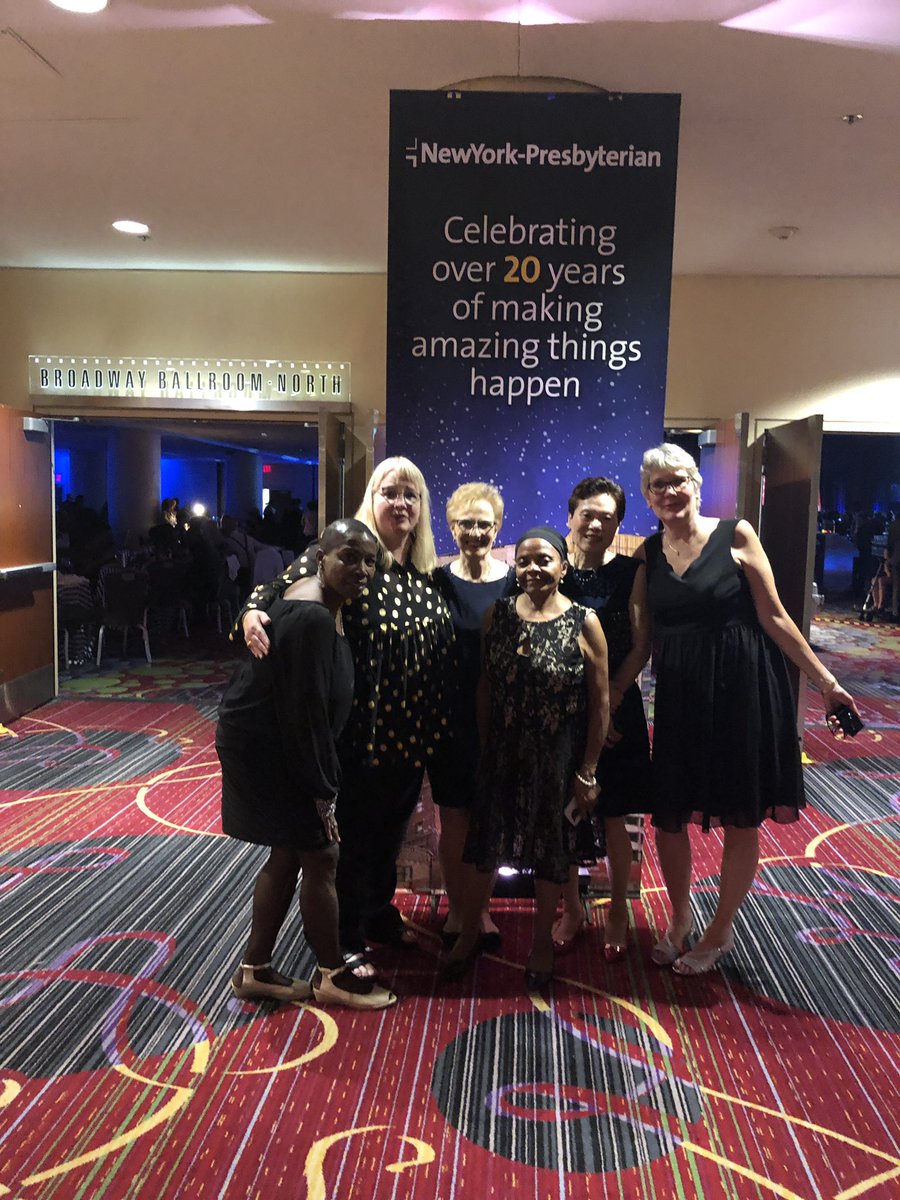 tmcomp's tweet image. The beautiful 6 Tower Team represent at #NYPH20yeargala