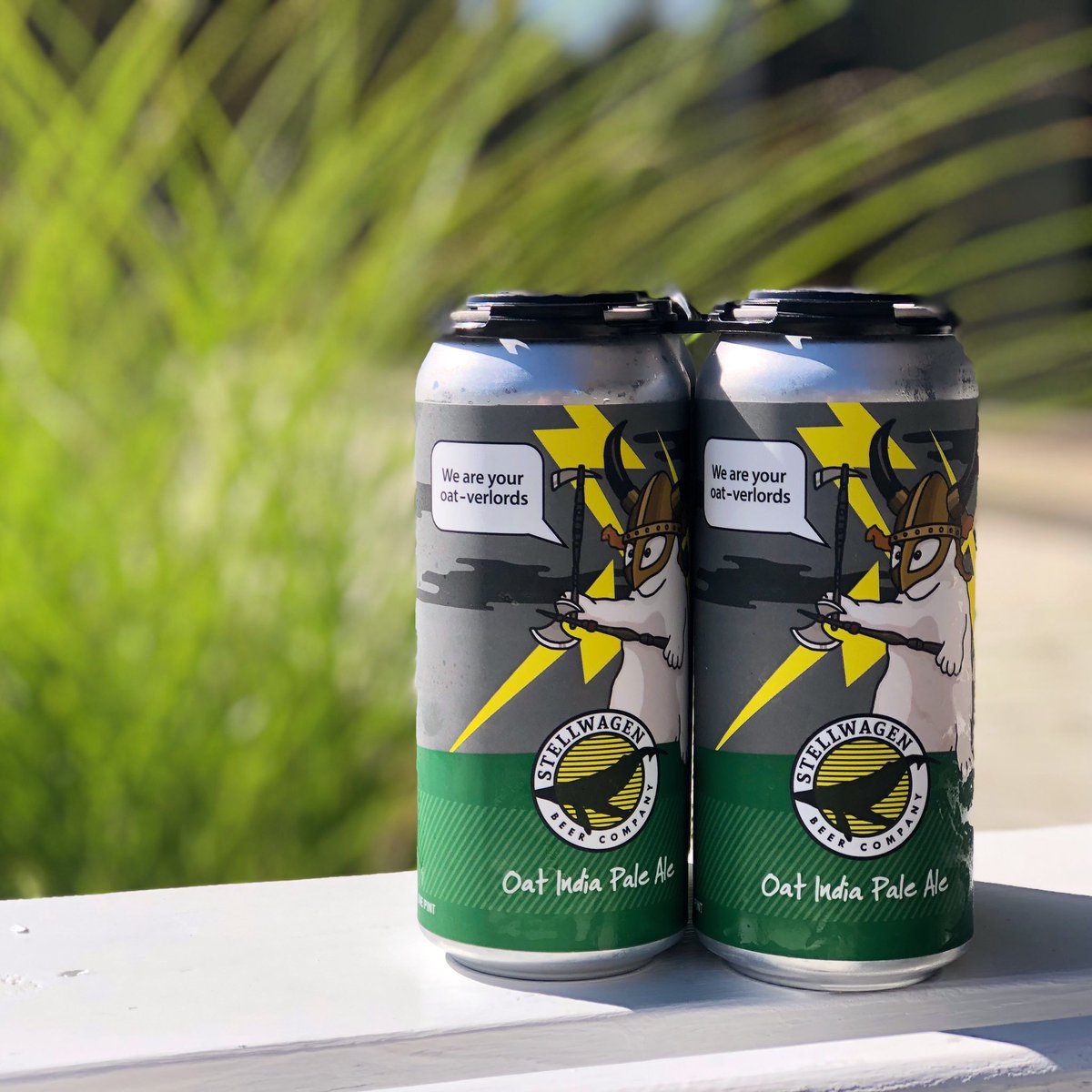 stellwagenbeer's tweet photo. Today, we are welcoming back our velvety soft oat IPA- We Are Your Oat-verlords! Available on draft and in cans to-go starting at 12pm.
#southshorebeer #stellwagenbeer #oatipa https://t.co/h1NK9a6Hwb
