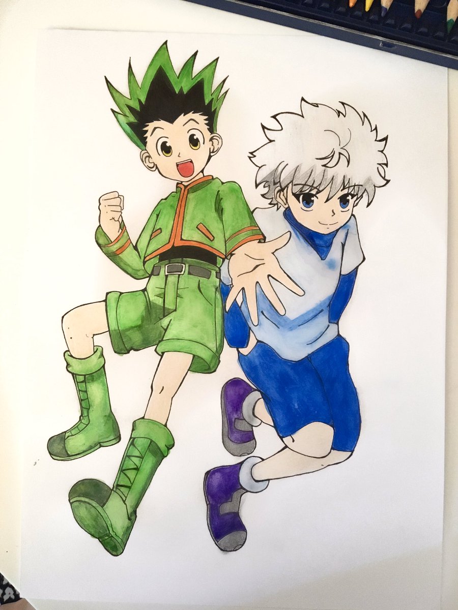 Elisa on Twitter: "Gon & Killua #HunterXHunter #Gon #Killua ...