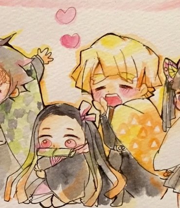 そらあかねさんがTwitterに投稿した竈門禰豆子(鬼滅の刃)のイラスト。