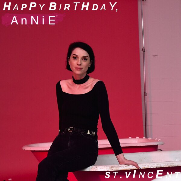 Happy birthday to Me, Hilary Duff, and most importantly the great St Vincent 